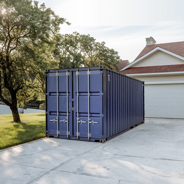 we offer temperature-controlled residential storage containers for storing sensitive items